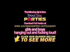 Young Sex Parties - Great foursome with eager teens Thumb