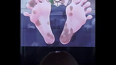 Ubel&#039_s feet cum tribute Thumb